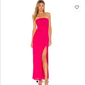 Revolve Superdown Strapless Asher Dress